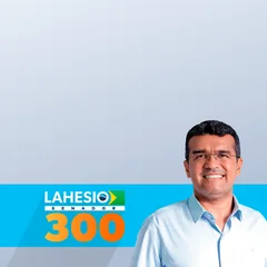 Moldura Faixa azul, com sombra — 300